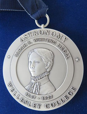 The Sarah Frances Whiting Medal for Outstanding Scholarship and Achievement